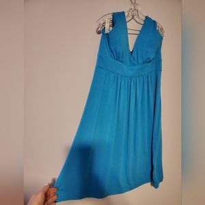 Blue dress